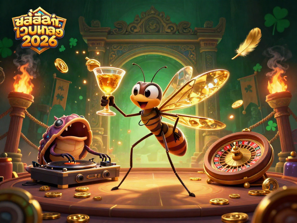 Enjoy incredible gaming thrills on สล็อตเว็บตรง 2026 with vibrant casino characters and elements.