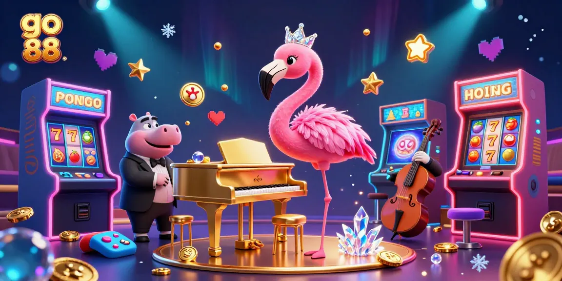 Experience the excitement of go 88 with vibrant 3D casino scenes filled with dynamic gaming elements.