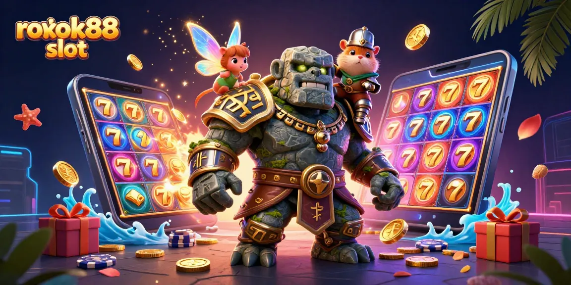 Experience thrilling action with rokok88 slot as mythical characters introduce exciting gaming features.