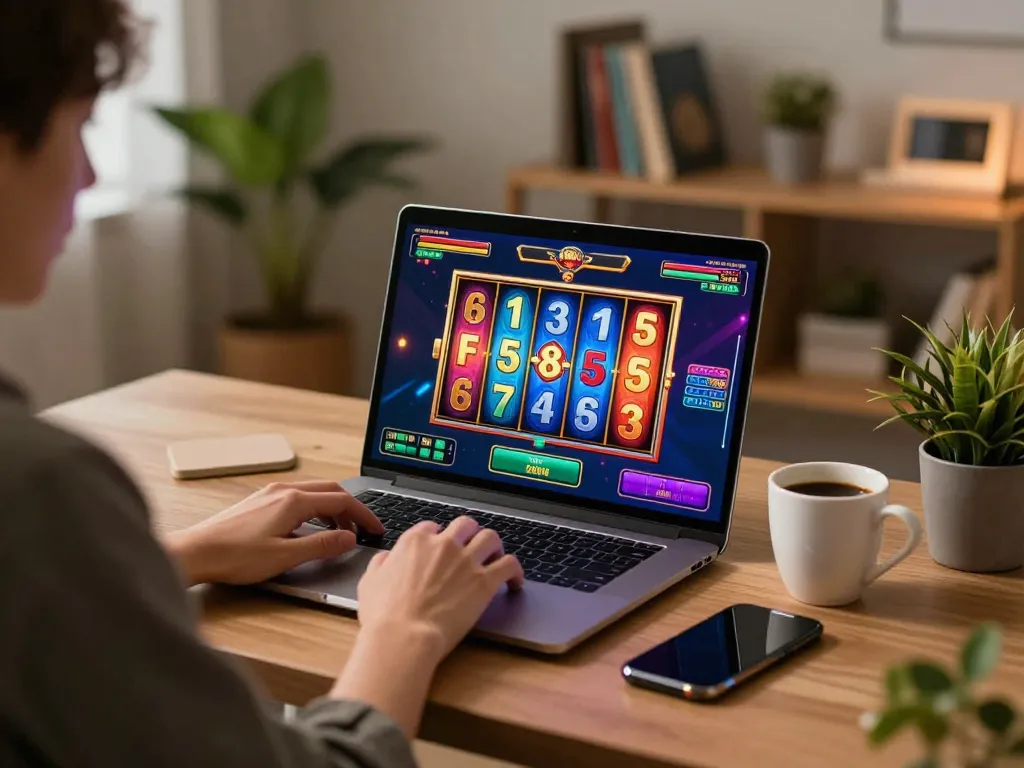 Engaging online gaming session showcasing deposit 1000 on a vibrant slot interface