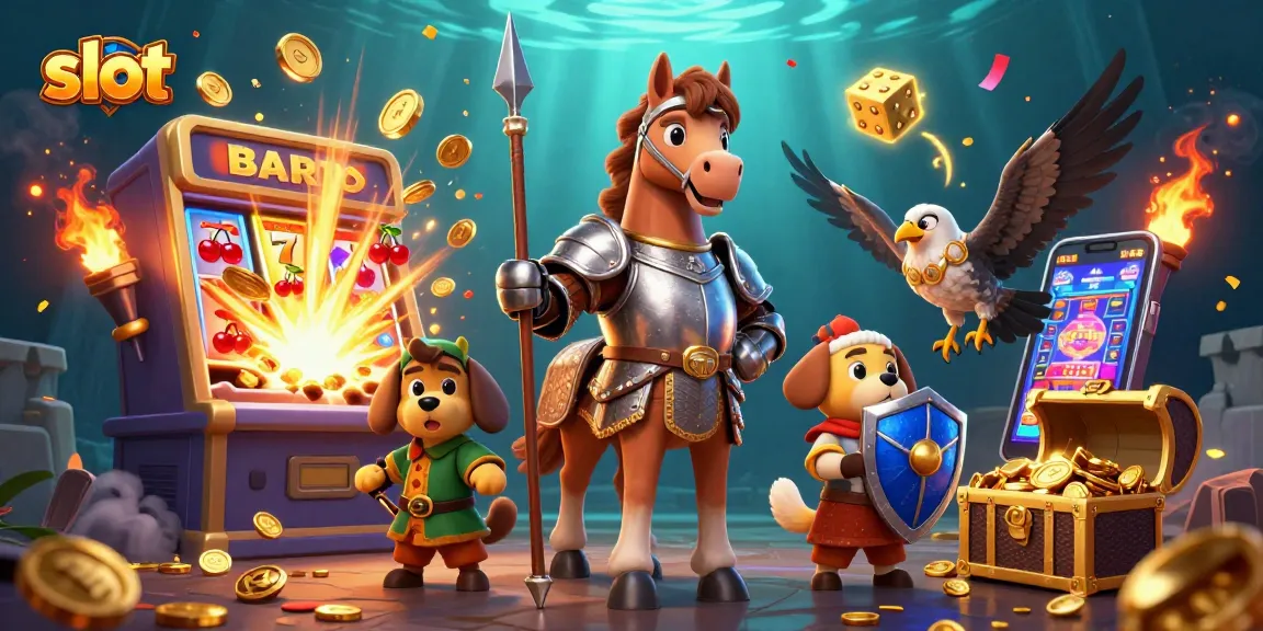 Engage with thrilling slot action featuring a dynamic medieval scene of knights and treasure.