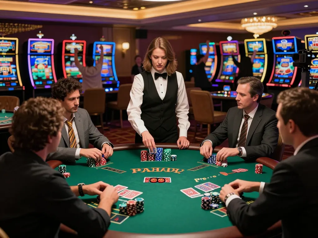 Players experiencing the thrill of blackjack at 789win casino, focused on strategy and gameplay.