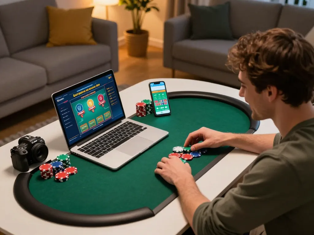Play poker online at uu88 net with colorful chips and strategic gameplay.