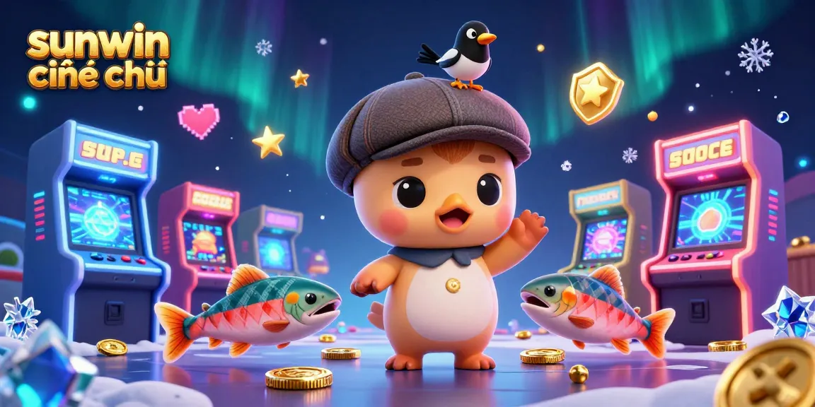 Experience excitement with sunwin chính chủ as Nessie and friends play colorful 3D casino games.